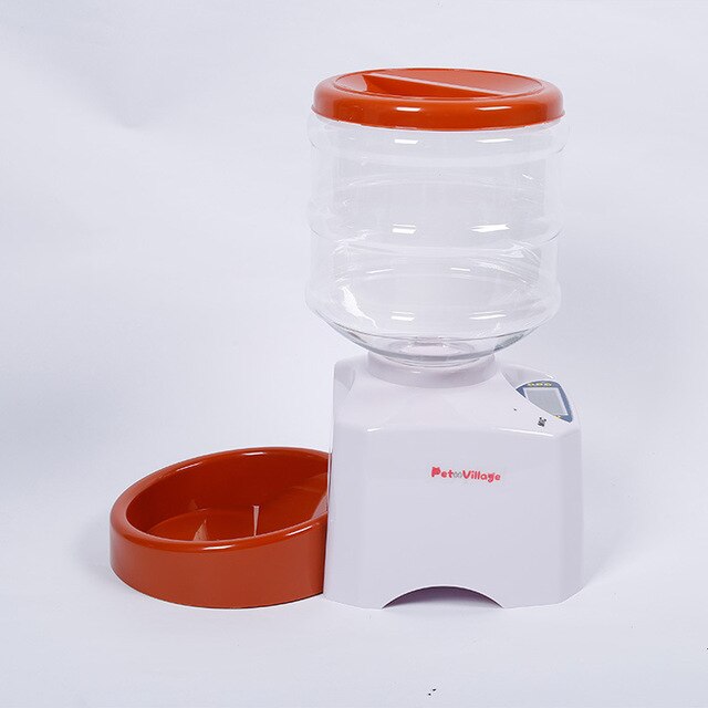Pet Automatic Feeding Watering 5.5L Timing Recordable playbackquantification Feeder Feeding Machine for Cats Dogs