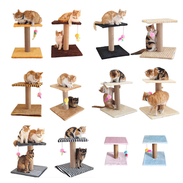 QQQPET Pet Toys For Cats Climbing frame Cat Tree Toy Scratching Pad Cat Scratch Toy Jumping Plate Cat House