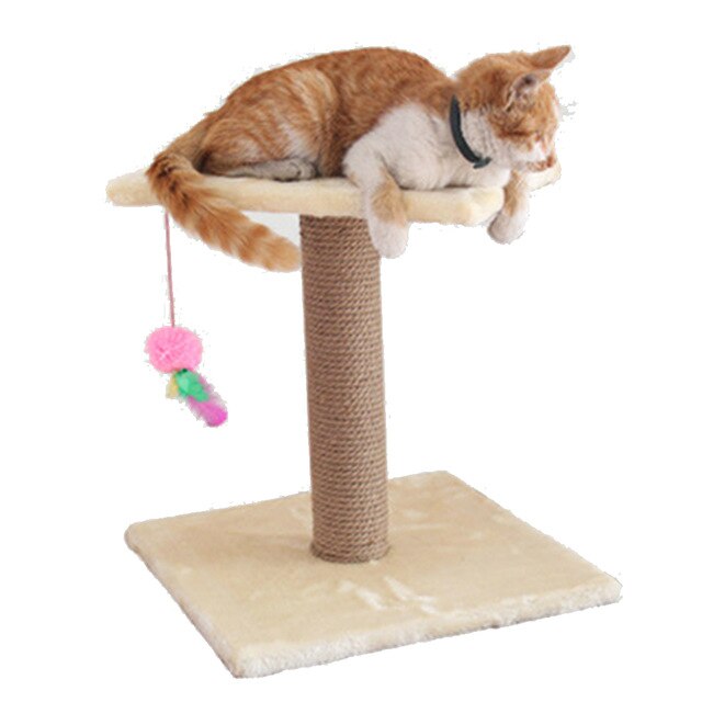 QQQPET Pet Toys For Cats Climbing frame Cat Tree Toy Scratching Pad Cat Scratch Toy Jumping Plate Cat House