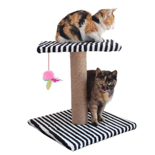 QQQPET Pet Toys For Cats Climbing frame Cat Tree Toy Scratching Pad Cat Scratch Toy Jumping Plate Cat House