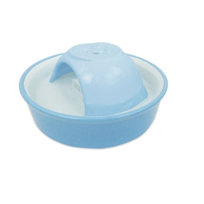 60 oz Ceramic Automatic Cat Water Fountain Electric Water Fountain Dog Cat Pet Drinker Bowl Pet Cat Drinking Fountain Dispense