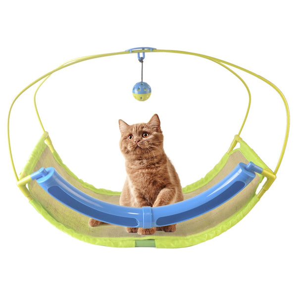 Pet Hammock Mesh Sleeping Bed Play Toys Pets Cat Play Swing Hammock Pets Game Sofa Toys Hanging Bed Rest Nest Cushion