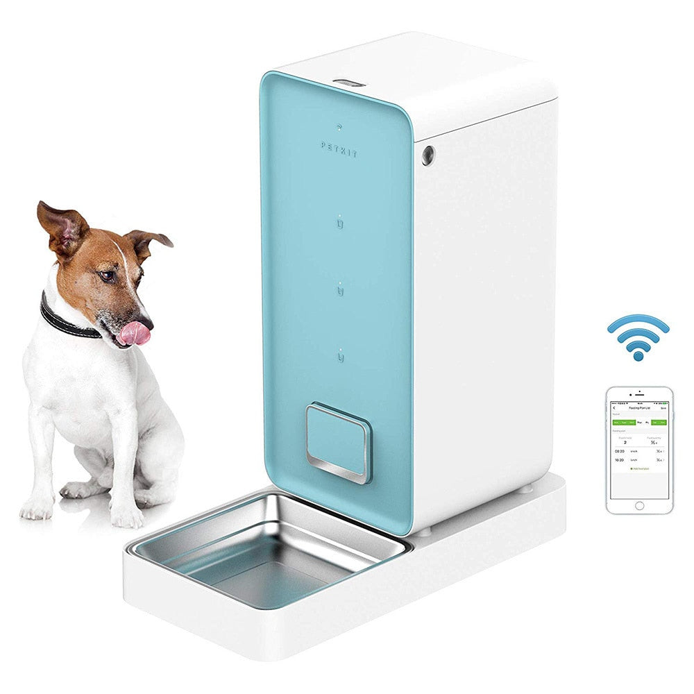 Petkit Smart Cat Feeder Automatic Bowl Pet Cat Feeder Timer For Cats Dogs,never Stuck Feeder Fresh Pet Food Dispenser Cibo Gatto