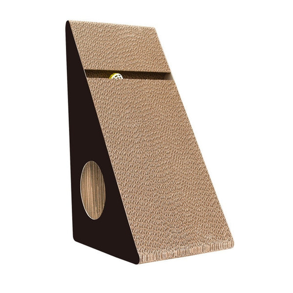 Have To Cruel Corrugated Paper Tuba Cat Cat Catch Cat Grind Toys Many Available By Wall Triangle Send Small Bell