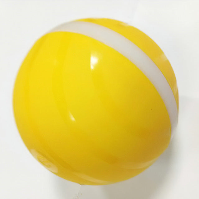 LED Rolling Flash Ball USB Electrical Pet Toy for Cats Small Dogs Waterproof Kid Toy LED Rolling Flash Ball Funny Cat Toy