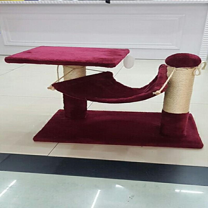 2 colors Fashion cat toy natural high quality sisal high density environmental protection plate high-grade D9 cat climbing frame