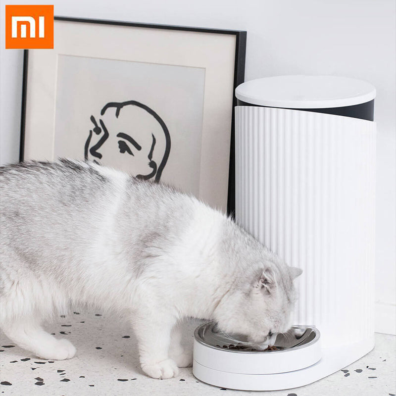 Xiaomi Pets Smart Feeder Washable Cat Dog Automatic Feeding APP Remote Control 2Kg High Capacity for Pet Food For Smart Home