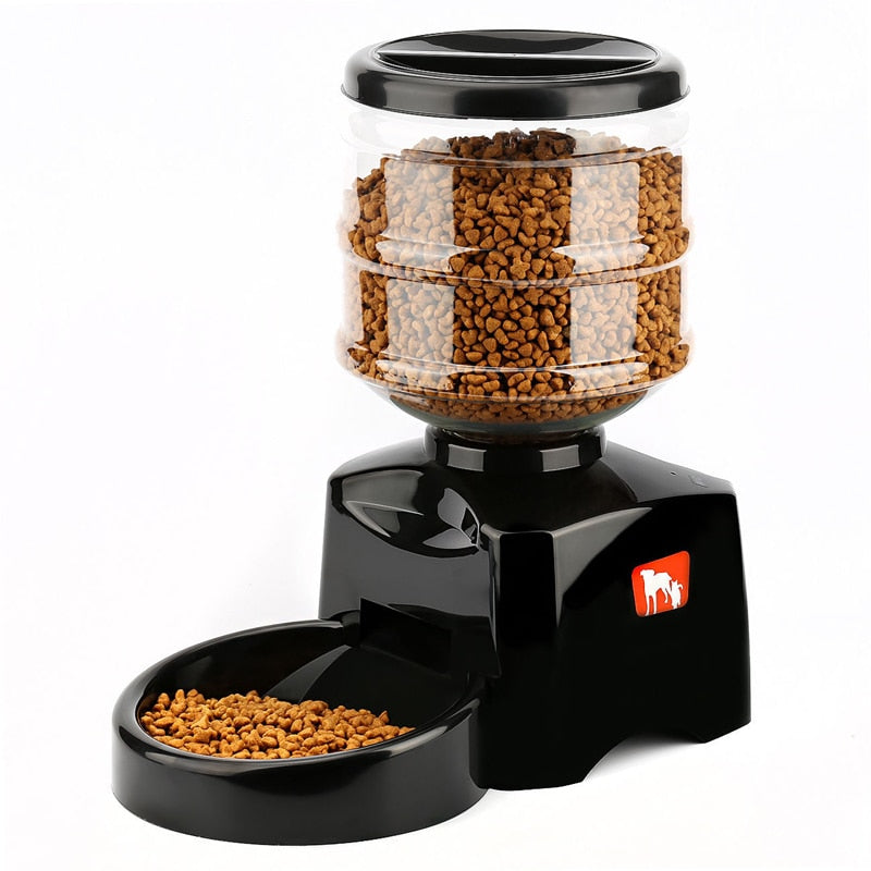 Pet Automatic Feeding Watering 5.5L  Timing quantification Recordable playbackquantification Feeder Feeding Machine Cats Dogs