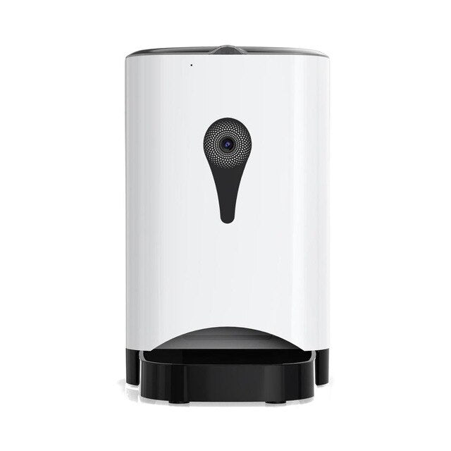 High Quality 4.5L Pet Feeder Wifi Remote Control Fashion Smart Automatic Pet Feeder Dogs Cat Food Rechargable With Video Monitor