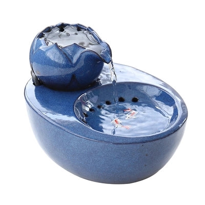 Cat water dispenser pet supplies mobile running belt life basin water dispenser water dispenser automatic circulation is also an