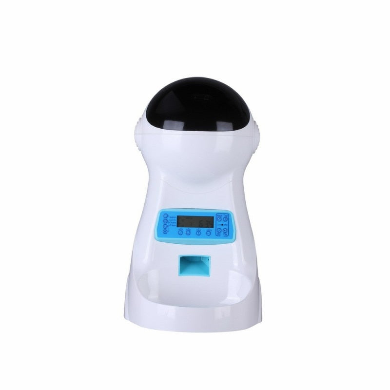 3L Automatic Pet Food Feeder With Voice Recording Pets food Bowl For Medium Small Dog Cat LCD Screen Dispensers 4 times One Day