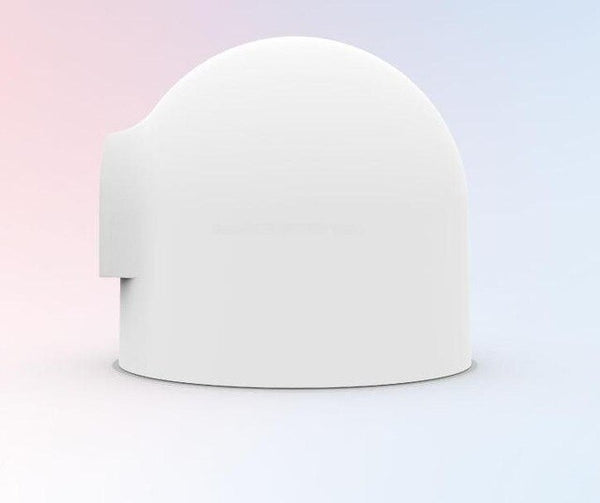 white Semi-enclosed litter box Single-layer large cat toilet Leakproof corridor Isolated odor Anti-out nontoxic materials