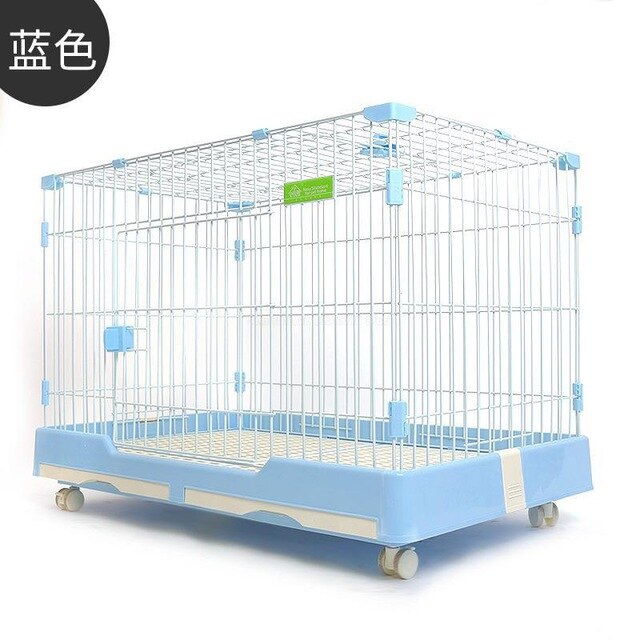 Dog cage small dog cat cage pet cage large dog with toilet home indoor medium cat dog villa