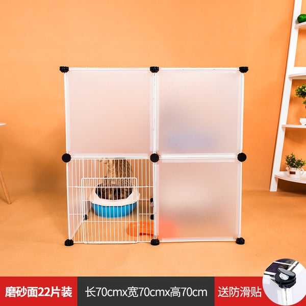 Pet Dog Cat Products Large Villa Double Floor Complex Combination Isolation Fence Cage