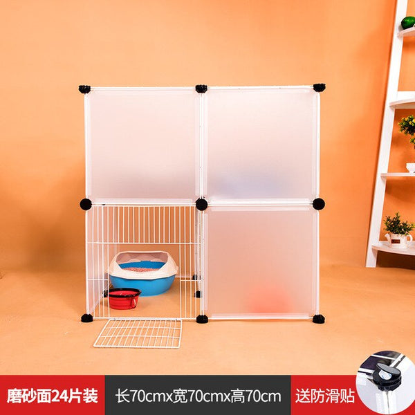 Pet Dog Cat Products Large Villa Double Floor Complex Combination Isolation Fence Cage