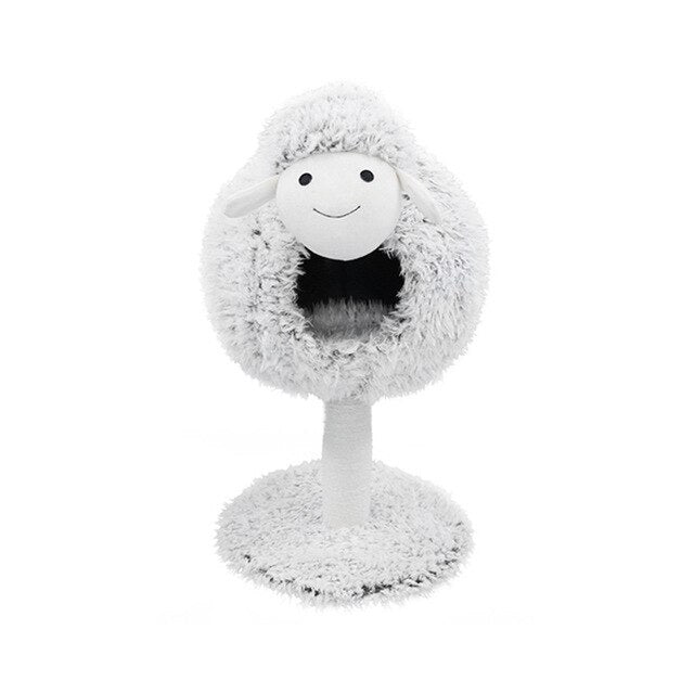 Pet Toys For Cats lamb Climbing frame Cat Tree Toy Scratching Pad Cat Scratch Toy Cat House Scratching-stone