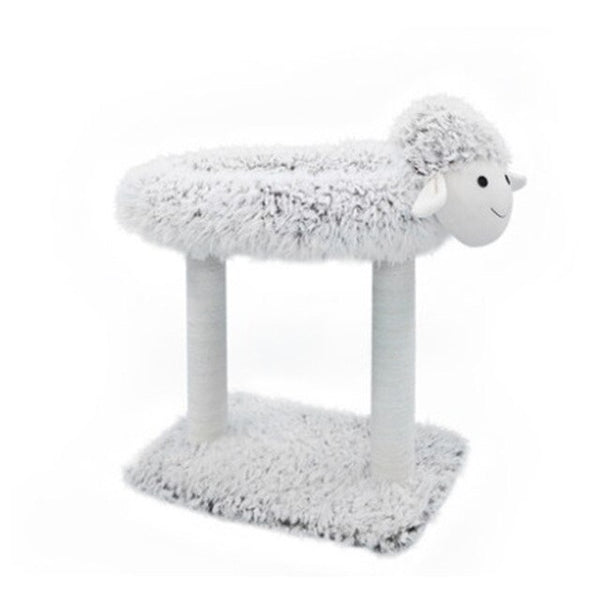 Pet Toys For Cats lamb Climbing frame Cat Tree Toy Scratching Pad Cat Scratch Toy Cat House Scratching-stone