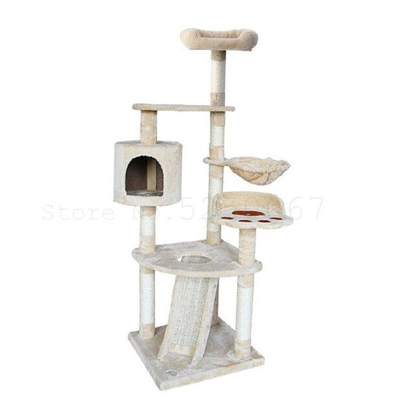 Cat Climbing Frame, Cat House, Cat Tree, Cat Scratch Board, Cat Toys, Cat Platform, Cat Scratch Tree Frame