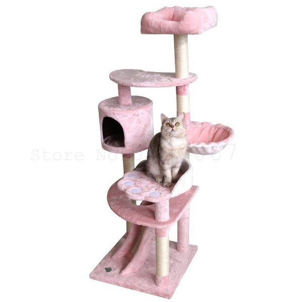 Cat Climbing Frame, Cat House, Cat Tree, Cat Scratch Board, Cat Toys, Cat Platform, Cat Scratch Tree Frame