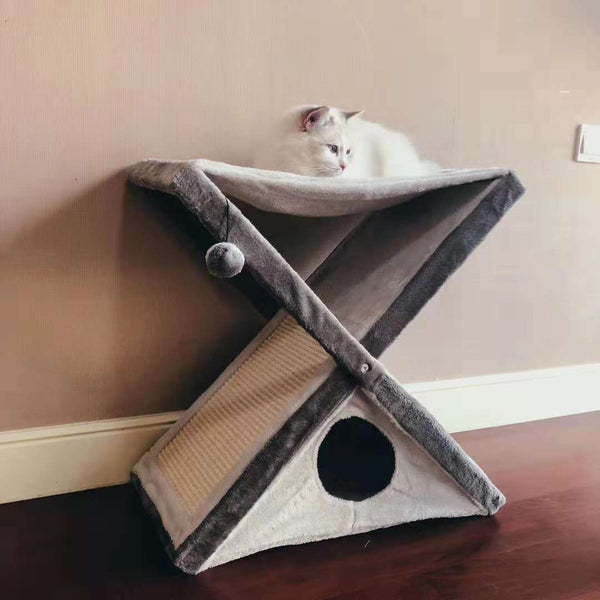 Sword Mackerel Grab Board Cat Climbing Cat Nest Cat Shelf Cat Grab Column Cat Toy Cat Jump Cat House Cat Grinding Claw