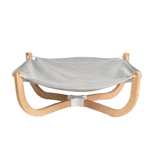 Wooden cat hammock bed summer pet climbing frame portable cats house shelves pet katten hangmat hamac chat Washable itter 50MW12