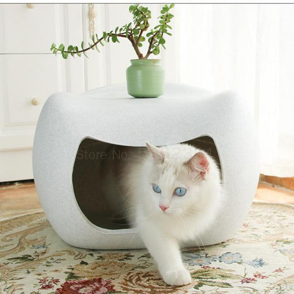 Summer Closed Stool Cat Nest Tea Table Four Seasons General Cat Nest Cat House Cat House Villa