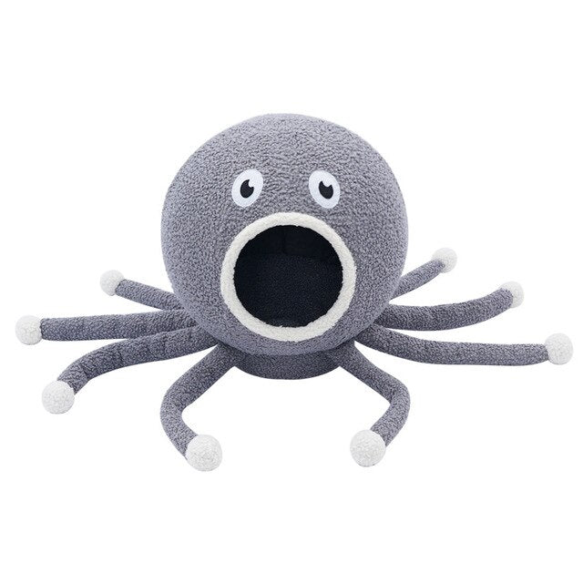 Octopus cat litter winter deep sleep net red cat litter cat house cat bed kennel dog bed cat pet supplies
