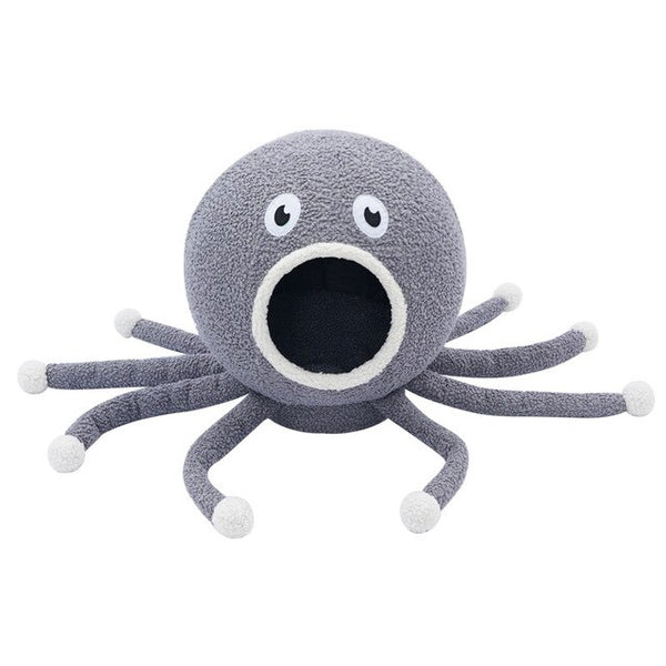 Octopus cat litter winter deep sleep net red cat litter cat house cat bed kennel dog bed cat pet supplies