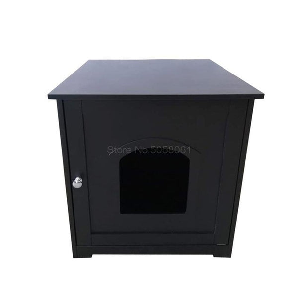 Solid wood single-door kennel cat house four seasons universal pet interior furniture waterproof anti-corrosion