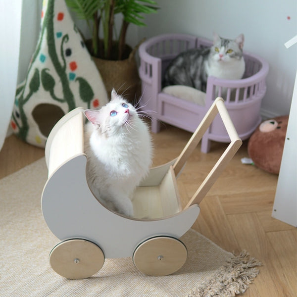 INS cute cat dog furniture nest cat bed photo weapon cat baby moon boat cat supplies cat furniture scratcher cat house