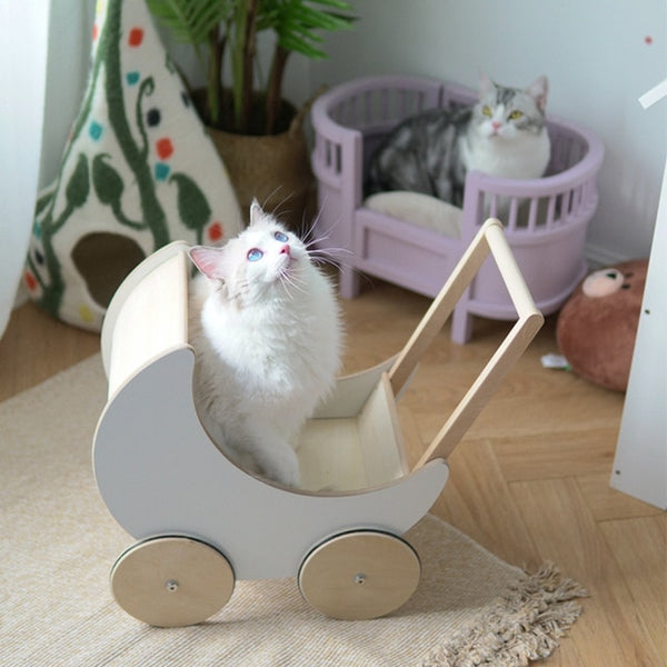 INS cute cat dog furniture nest cat bed photo weapon cat baby moon boat cat supplies cat furniture scratcher cat house