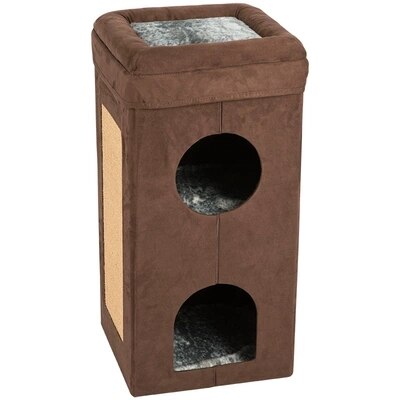 Cat climbing frame folding disassembly box cat house supplies disassembly seat deformable cat scraper