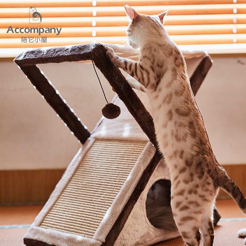 Sword Mackerel Grab Board Cat Climbing Cat Nest Cat Shelf Cat Grab Column Cat Toy Cat Jump Cat House Cat Grinding Claw