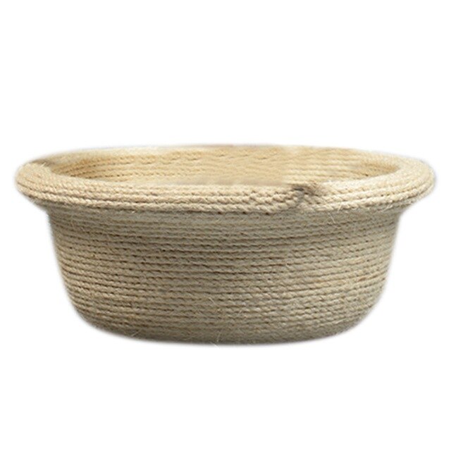 New-Cat Scratch Board Cat Litter Bowl Type Sisal Cat Grab Column Table Personalized Stickers Sleeping Claws Cat House White