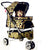 2016 Newly Designed camouflage Pet Stroller Cat / Dog Easy Walk Folding Travel Carrier Carriage  with rain cover