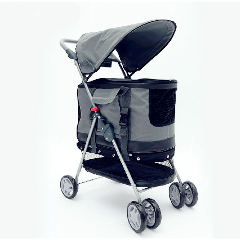 3 in 1 Pet Stroller ,Carrier and Car Seat Good for Dogs or cats up to 22 lbs Pet  Stroller/Dog Strollers pink blue gray