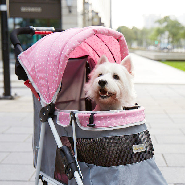 Carrying Cat/Dog folding pet stroller for dog  within 20KG cat Teddy three wheel folded dog carrier Pet Cat Stroller