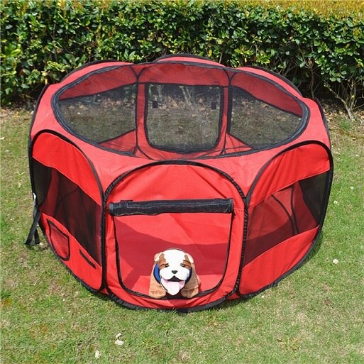 New  Foldable Extra-large Space Tent Playpen Pet Puppy Dogs Cats Waterproof Exercise House Kennel Pet tent dog fence cat kennel