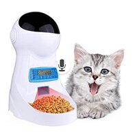3L Automatic Pet Food Feeder With Voice Recording Pets food Bowl For Medium Small Dog Cat LCD Screen Dispensers 4 times One Day