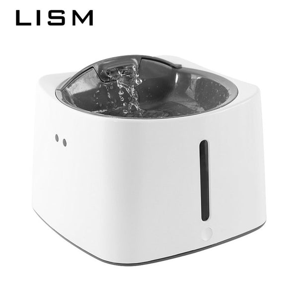 Original 1.5L Automatic Cat Dog Water Fountain Charging Electric Dispenser Pet Fountain Water Drinking Dispenser Drinker Bowl