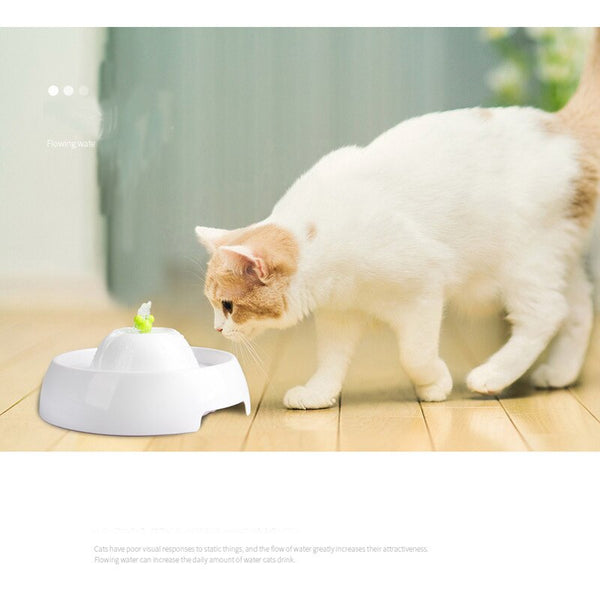 Cats Water Bowl Dog Feeder Automatic Pet  water fountain cat water dispenser Fountain fresh Flowing water bowl