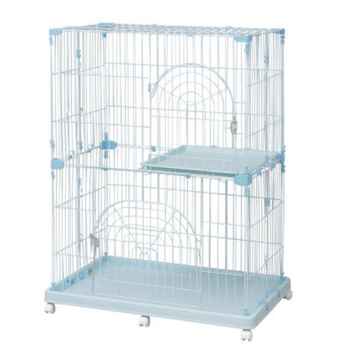 93X63X121cm Double layer Cat Villa Cat cage Pet cages with wheels