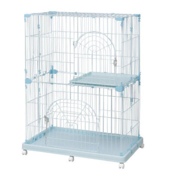 93X63X121cm Double layer Cat Villa Cat cage Pet cages with wheels