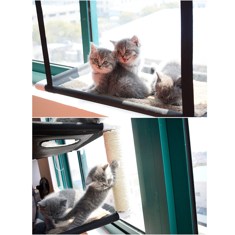 Cat Lounger Window Hammock Bed Top Quality Nest Bed Mat Suction Cups Warm For Dog Cat Puppy Rest House Soft Comfortable